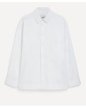 SAGE NATION Graph Relaxed Shirt - White