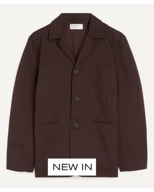 Universal Works Twill Dizzy Jacket - Brown