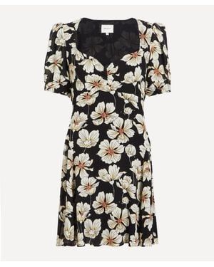Reformation Rebecca Mini Dress - Black