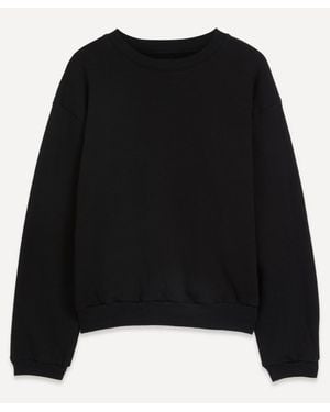 Kapital Patch Crew Knit Sweater - Black