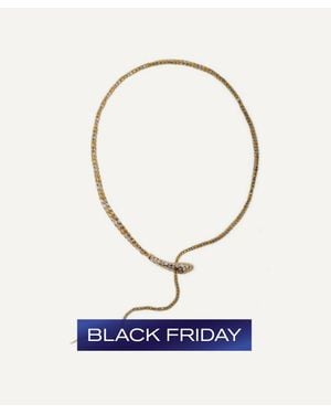 Selim Mouzannar 18Ct Basilisk Diamond Necklace - Blue