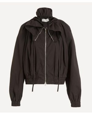 Dries Van Noten Cocoon Blouson Jacket - Black