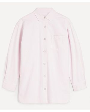 Agolde A-Line Denim Shirt - Pink