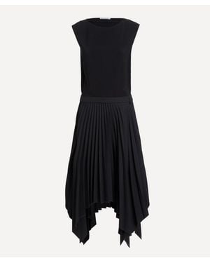 Acne Studios Layered Midi Dress - Black