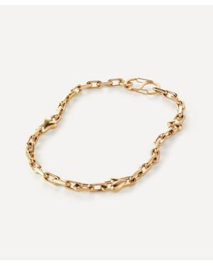 Jenny Bird 14Ct-Plated Art Heart Chain Necklace - Metallic