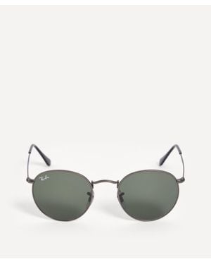 Ray-Ban Round Metal Sunglasses - Black