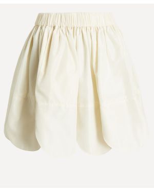 Simone Rocha Petal Hem Mini Skirt - Natural