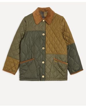 Barbour Lorrie Patchwork Quilted Jacket - Green