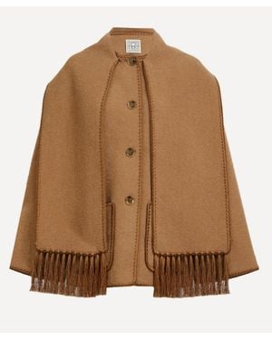 TOTEME Main Jackets Camel - Brown