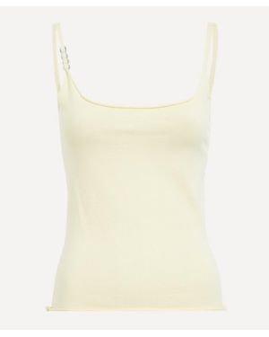 Paloma Wool Zalea Beaded Tank Top - Natural