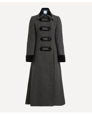 Maria de la Orden Cameron Wool Coat - Black