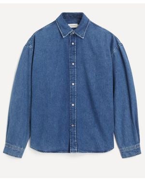 FRAME Relaxed Denim Shirt - Blue