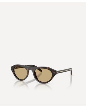 Prada Round Sunglasses - Natural