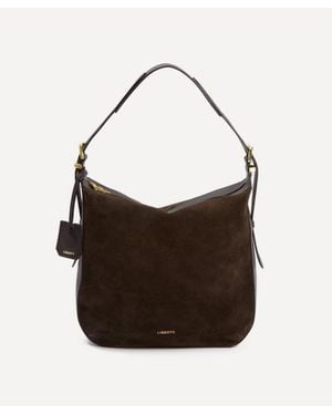 Liberty Compton Suede Hobo Bag - Brown
