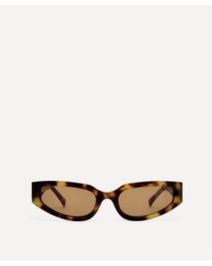 Luv Lou Hayley Cat Eye Sunglasses - Natural