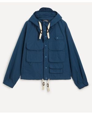 FRIZMWORKS Wading Hooded Parka Jacket - Blue