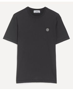 Stone Island Light Cotton Jersey T-Shirt - Black