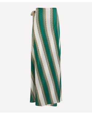 La DoubleJ Sarong Skirt - Green