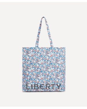 Liberty Thorpe Hill Cotton Tote Bag - Blue