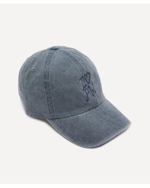 Paloma Wool Roma Embroidered Baseball Cap - Blue