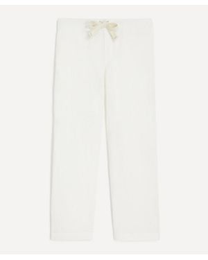 Marané Linen Pants - White