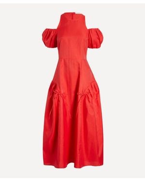 IVY & OAK Orazia Maxi Dress - Red