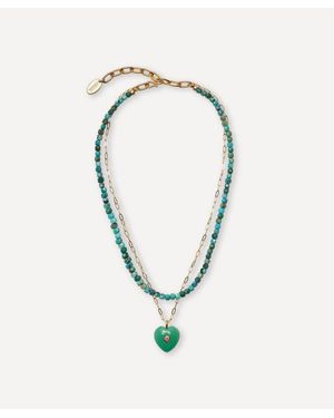 Lizzie Fortunato Lamai Necklace - Green