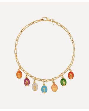 Joolz by Martha Calvo 14Ct-Plated Faith - White