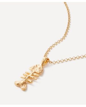 Alighieri 24Ct-Plated The Silhouette Of Summer Pendant Necklace - Metallic