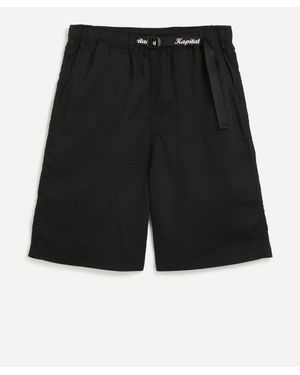 Kapital Combed Burberry Easy Shorts - Black