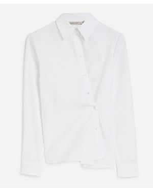 Paloma Wool Donald Striped Multi-Position Shirt - White