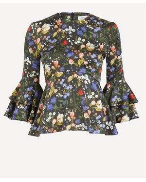 Liberty Silk Gala Top - Multicolour