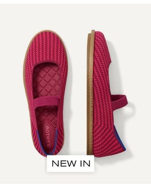 Rothy's Cruiser Mary Janes - Pink
