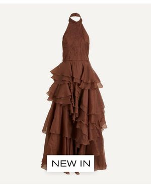 Aje. Fayette Gown - Brown