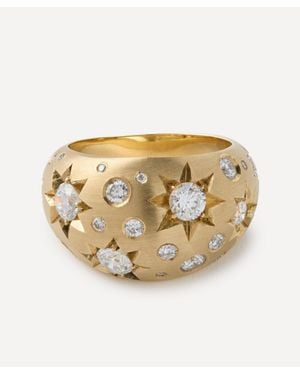 Balint Samad 9Ct Stargazer Xl Diamond Bombe Ring - Natural