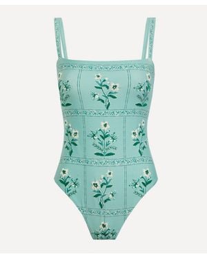 Agua Bendita Durazno One-Piece Swimsuit - Green