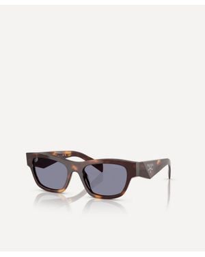 Prada Cat-Eye Sunglasses - White