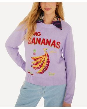 FARM Rio Going Bananas Knit Jumper - Grey