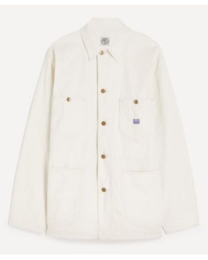 Kapital Rough-Face Twill Cactus Beer Jacket - Natural