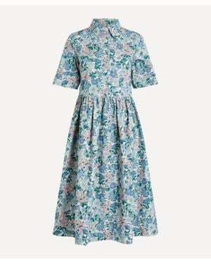 Liberty Gallery Shirt Dress - Blue