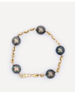 Kojis 14Ct Tahitian Pearl Bracelet - Metallic