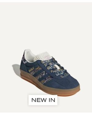 adidas X Liberty Gazelle Indoor Junior Shoes - Blue