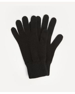 Johnstons of Elgin Cashmere Gloves - Black
