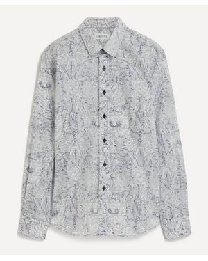 Liberty Classic Fit Tana Lawn Shirt - Grey