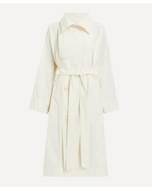 Issey Miyake Crumpled U Coat - Natural