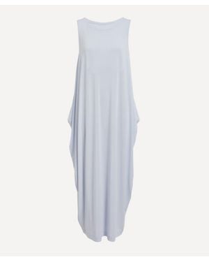 Issey Miyake Drape Jersey-56 Midi Dress - White