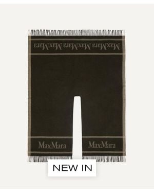 Max Mara Hildestole Scarf - Green