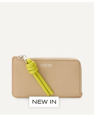 Loewe Knot Coin Cardholder - Natural