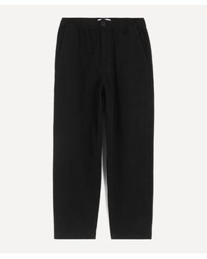 Wax London Kurt Tapered Trousers - Black