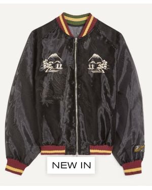 Kapital Sheer Pearl Mosquito Guard Souvenir Jacket - Black